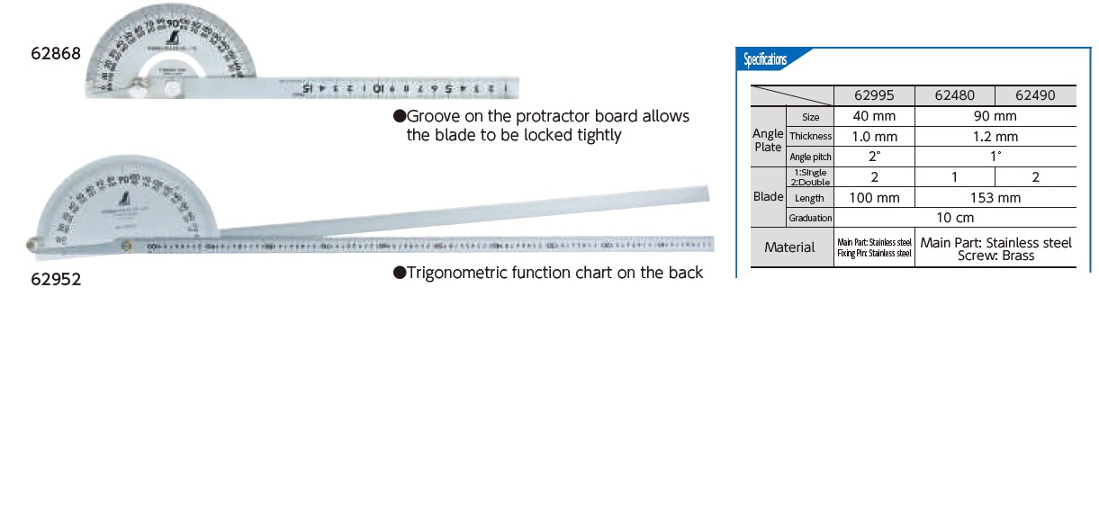 Ichiban Precision Sdn Bhd Shinwa Shinwa Protractor, Protractor Hard